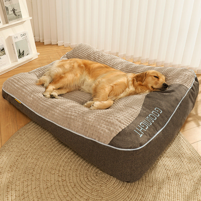 Pet Bed Soft Rectangle Large