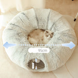Pet Bed Soft Round Closed Cat Tunnel
