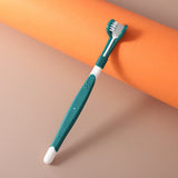Pet Grooming Toothbrush 3 Side Oral Cleaning