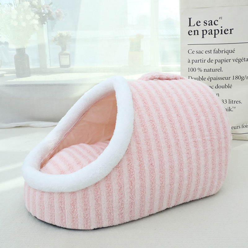 Pet Bed Soft Sandal Shape