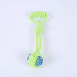 Bite-resistant Cotton Rope Teeth Cleaning Rope Knotting Cat And Dog Toy Set