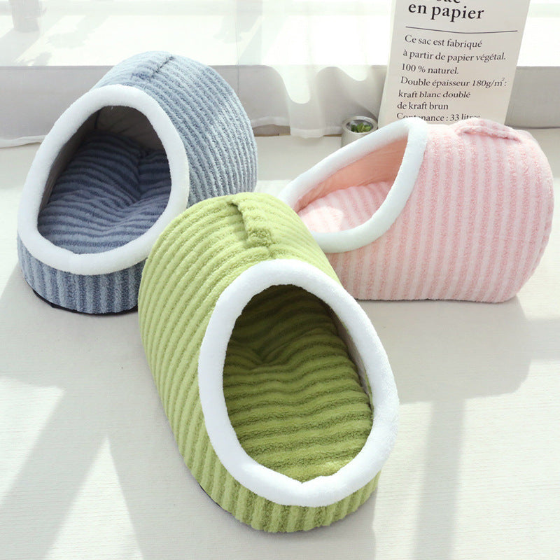 Pet Bed Soft Sandal Shape