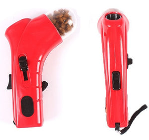 Pet Food Catapult Feeder Handheld Portable