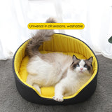 Pet Bed soft Round Oval Bed