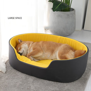 Pet Bed soft Round Oval Bed