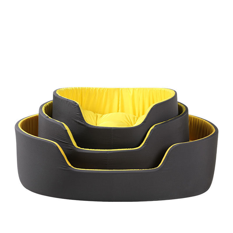 Pet Bed soft Round Oval Bed