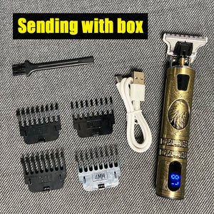 Pet Grooming Hair clipper Gold Engraving