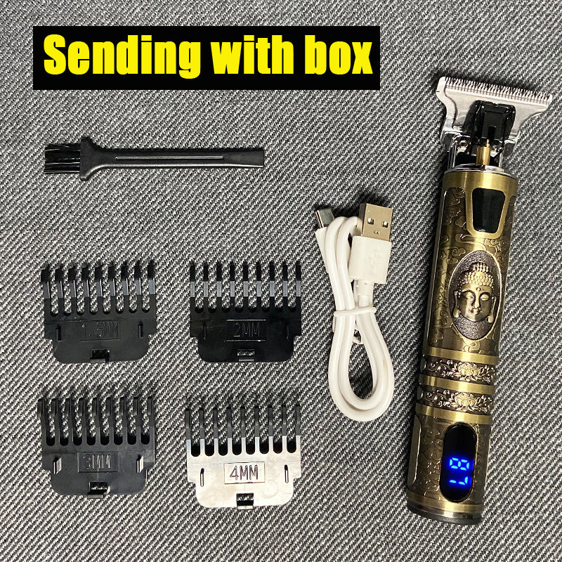 Pet Grooming Hair clipper Gold Engraving