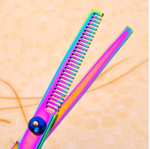Pet Grooming Scissors Set Rainbow