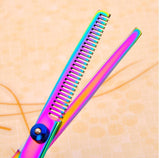 Pet Grooming Scissors Set Rainbow