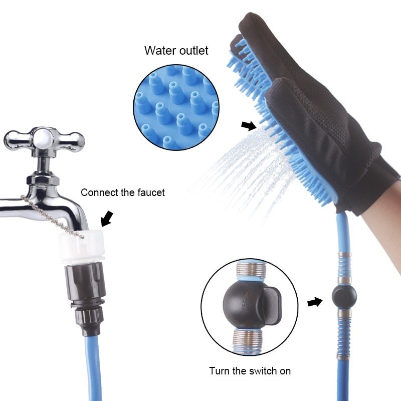 Pet Shower Handheld Bathing