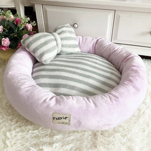 Pet Bed Round Soft Round Pettrip