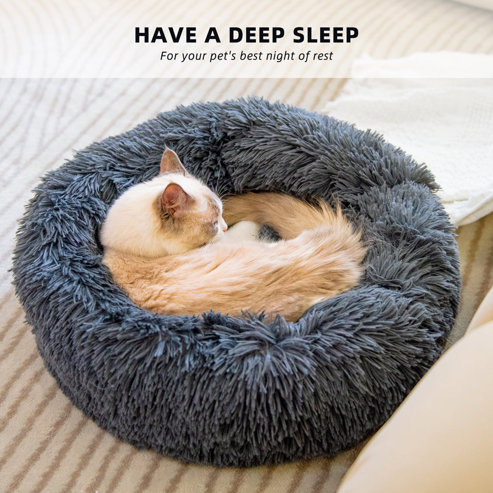 Pet Bed Round Soft Cushion Comfort