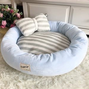 Pet Bed Round Soft Round Pettrip