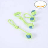Bite-resistant Cotton Rope Teeth Cleaning Rope Knotting Cat And Dog Toy Set