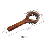 Pet Grooming Comb Solid Wood Antique