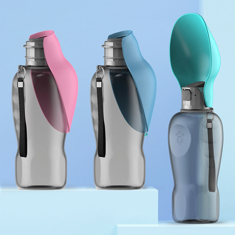 Dogs Water Bottle 800ml Portable Pet Foldable