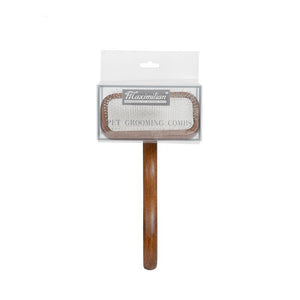 Pet Grooming Comb Solid Wood Antique