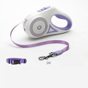 Dog Leash Retractable Collar Automatic Pet Product