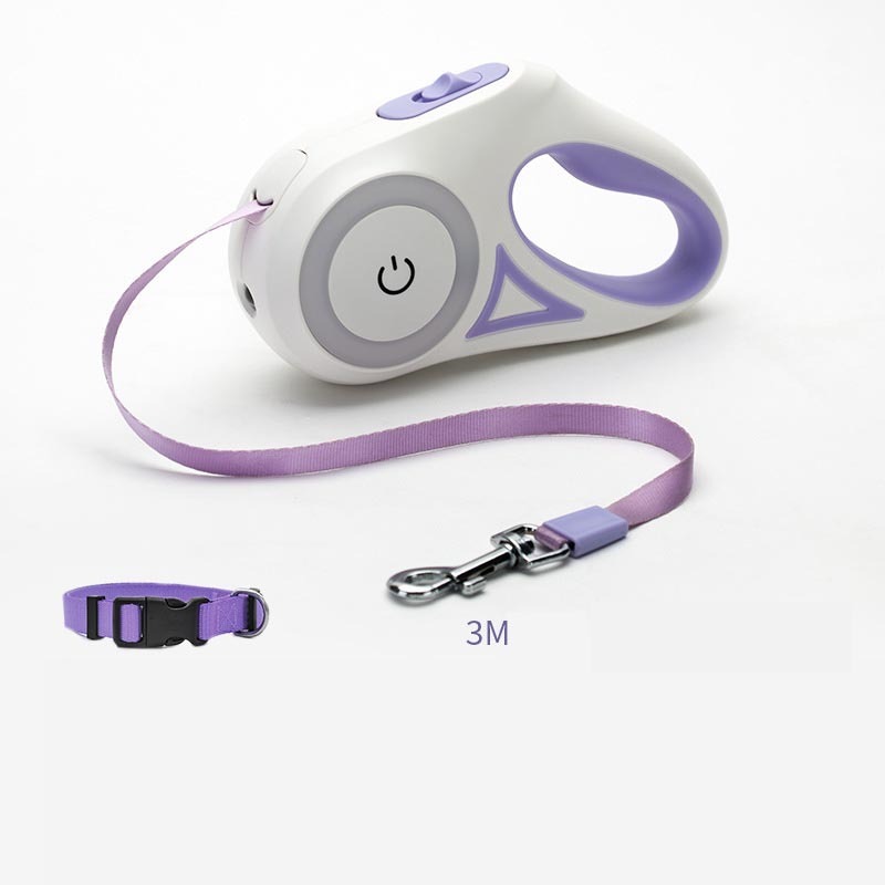 Dog Leash Retractable Collar Automatic Pet Product