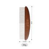 Pet Grooming Comb Solid Wood Antique