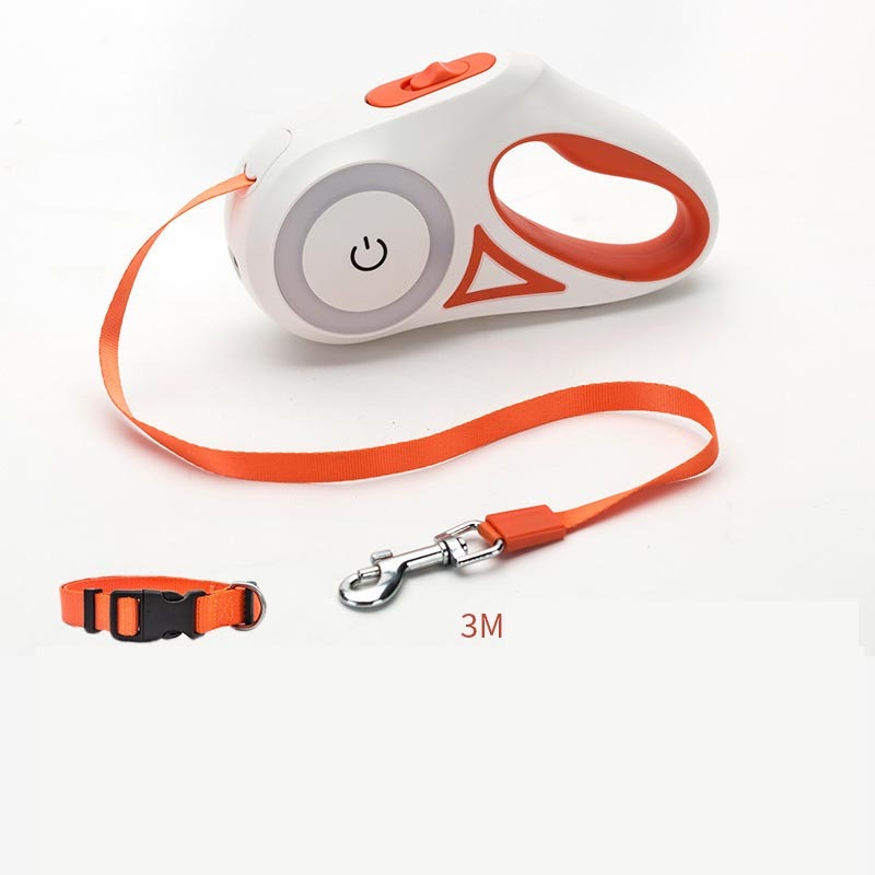 Dog Leash Retractable Collar Automatic Pet Product