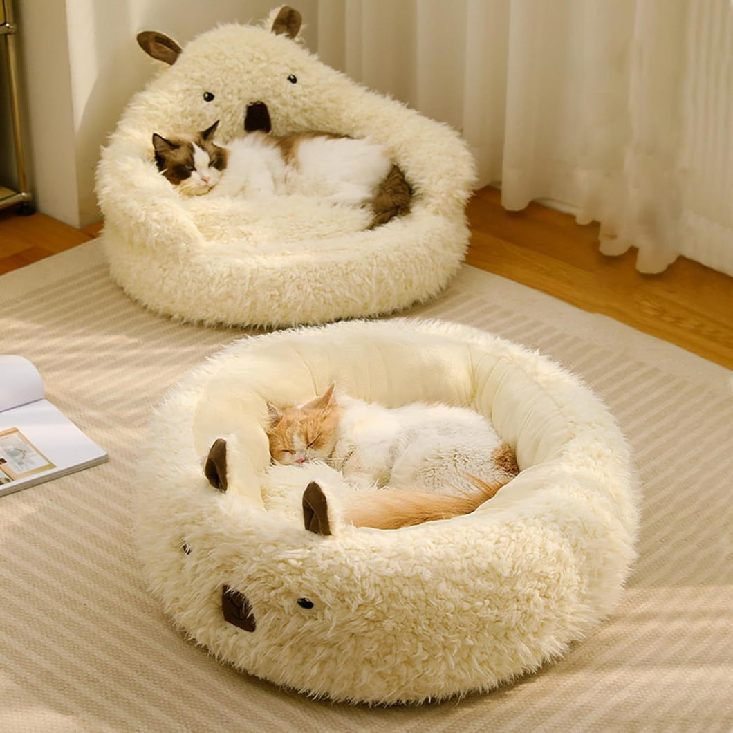 Pet Bed Cute Alpaca Soft