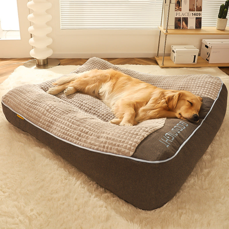 Pet Bed Soft Rectangle Large