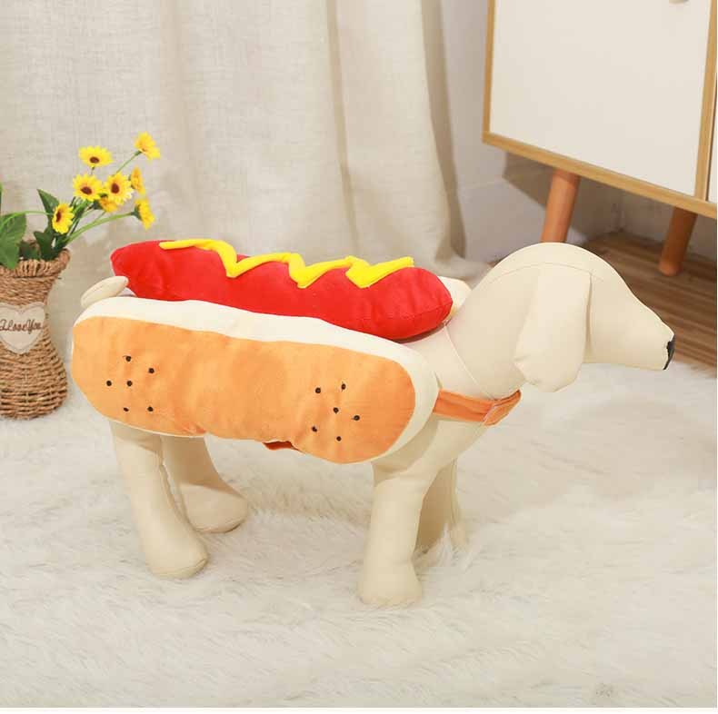 Dogs Clothing Costume Pet Hot Dog