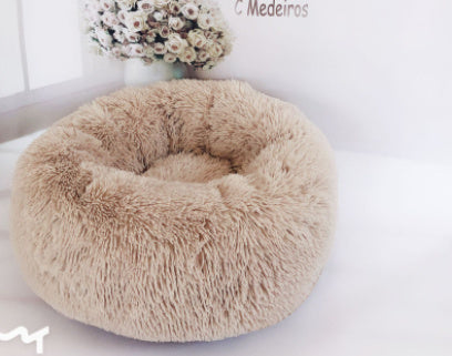 Pet Bed Round Soft Cushion Comfort