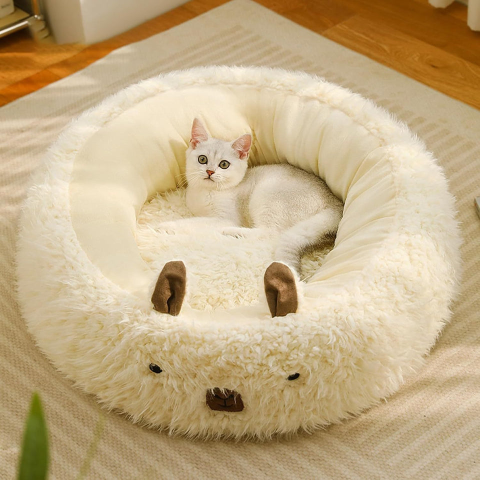 Pet Bed Cute Alpaca Soft