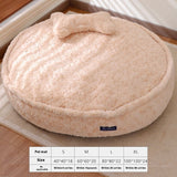 Pet Bed Soft Round Bone Washable
