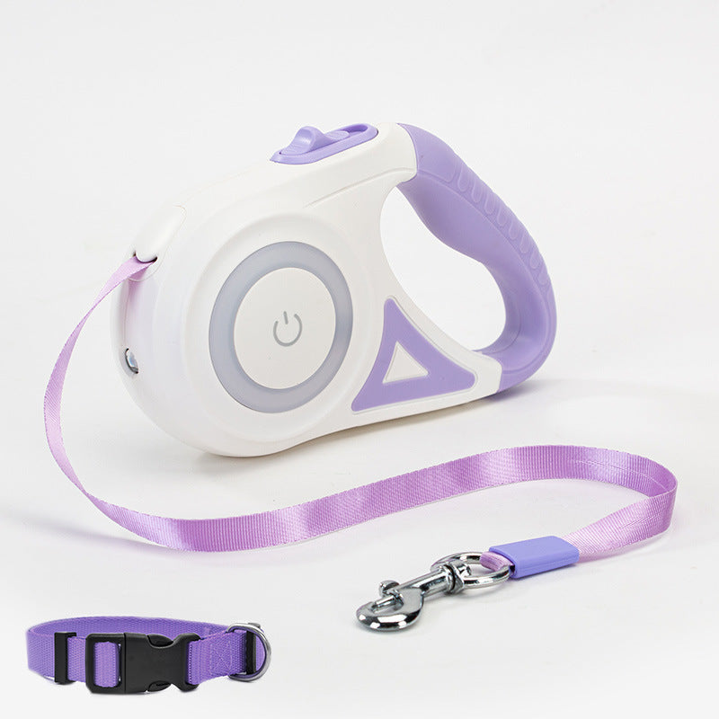 Dog Leash Retractable Collar Automatic Pet Product
