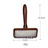 Pet Grooming Comb Solid Wood Antique