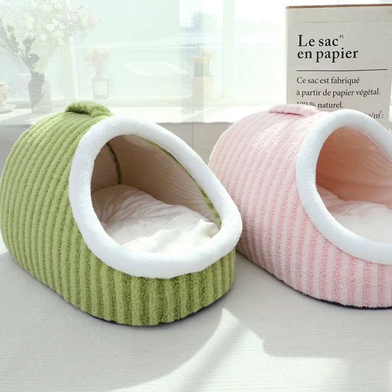 Pet Bed Soft Sandal Shape