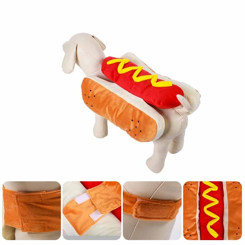 Dogs Clothing Costume Pet Hot Dog