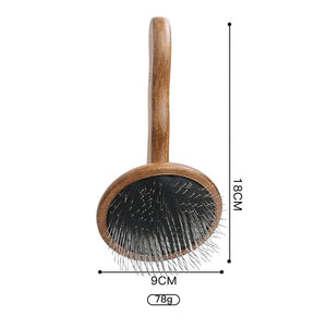 Pet Grooming Comb Solid Wood Antique