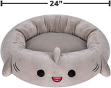 Pet Bed Cartoon Round Soft Cushion