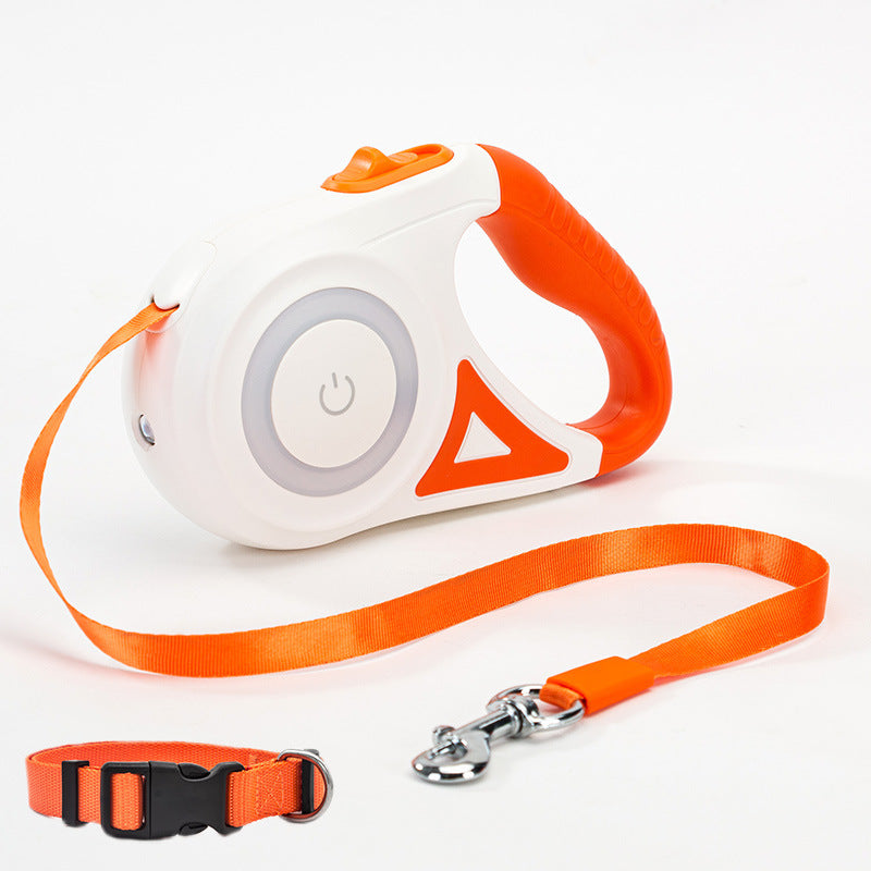 Dog Leash Retractable Collar Automatic Pet Product