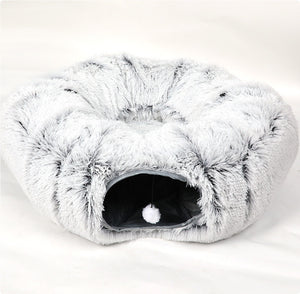 Pet Bed Soft Round Closed Cat Tunnel